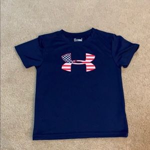 Under Armour flag tee